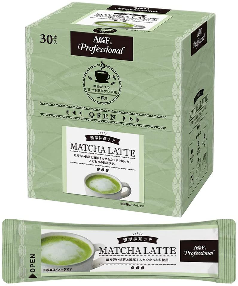 Чай маттча латте Professional Premium Tea AGF, 30 шт