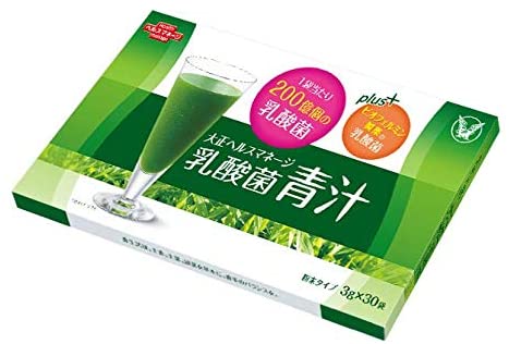 Зеленый сок с лактобактериями Health Managed Lactobacillus Juice Taisho, 3 гр х 30 шт