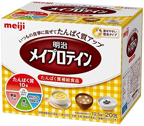 Растворимый протеин Mei Protein Meiji, 12,5 х 20 шт