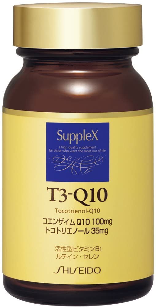 Омолаживающий комплекс с коэнзимом T3-Q10 Supplex Shiseido, 90 шт