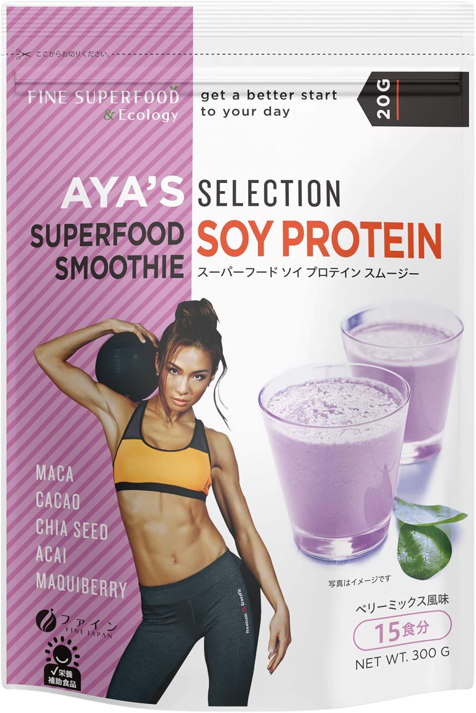 Протеиновый смузи Aya's SuperFood SOY Protein Smoothe Fine Japan, 300 гр