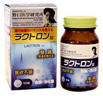 Комплекс для улучшения пищеварения LACTRON Meiji Noguchi, 180 шт
