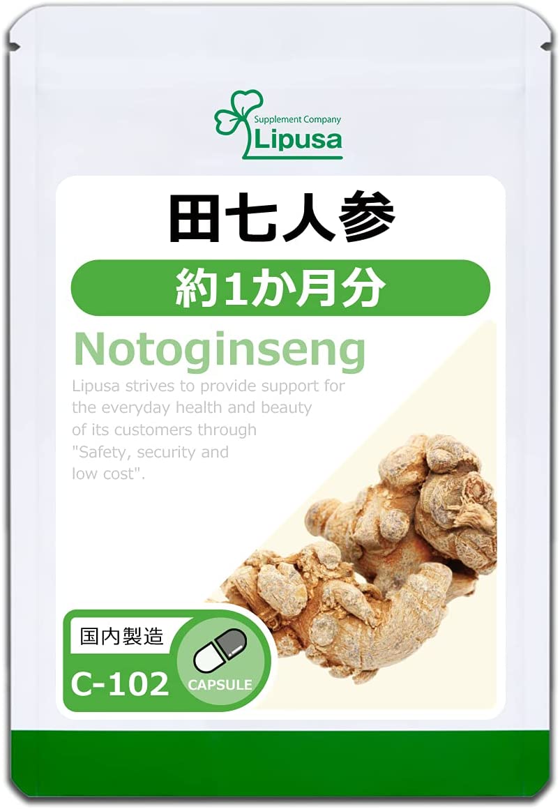 Комплекс на основе женьшеня Notoginseng C-102 Lipusa, 90 шт