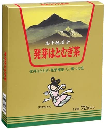 Чай из проросших ростков коикса Germination Tomugi Tea Takachiho, 72 шт