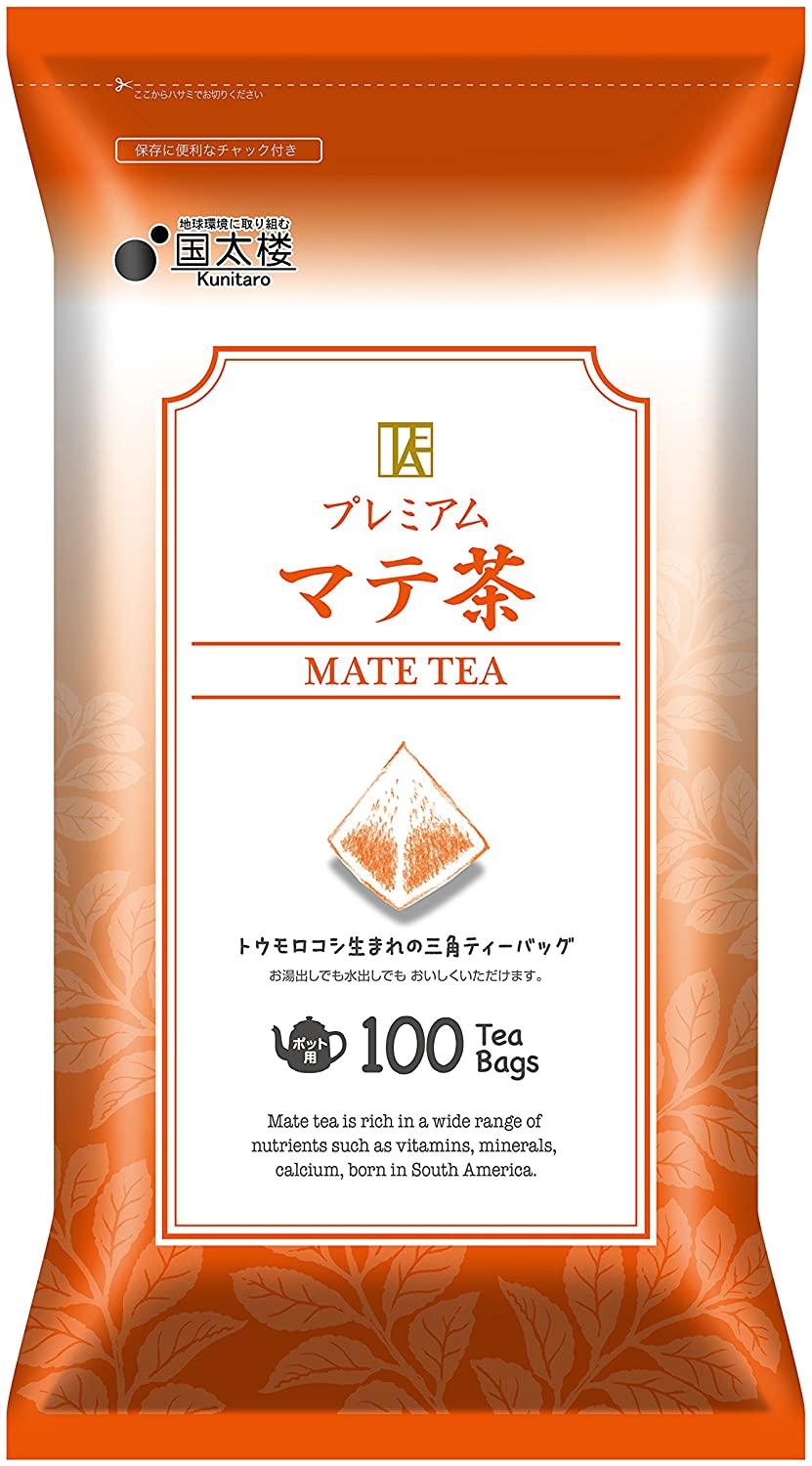 Чай мате в пирамидках Premium Mate Tea Kunitaro, 100 шт