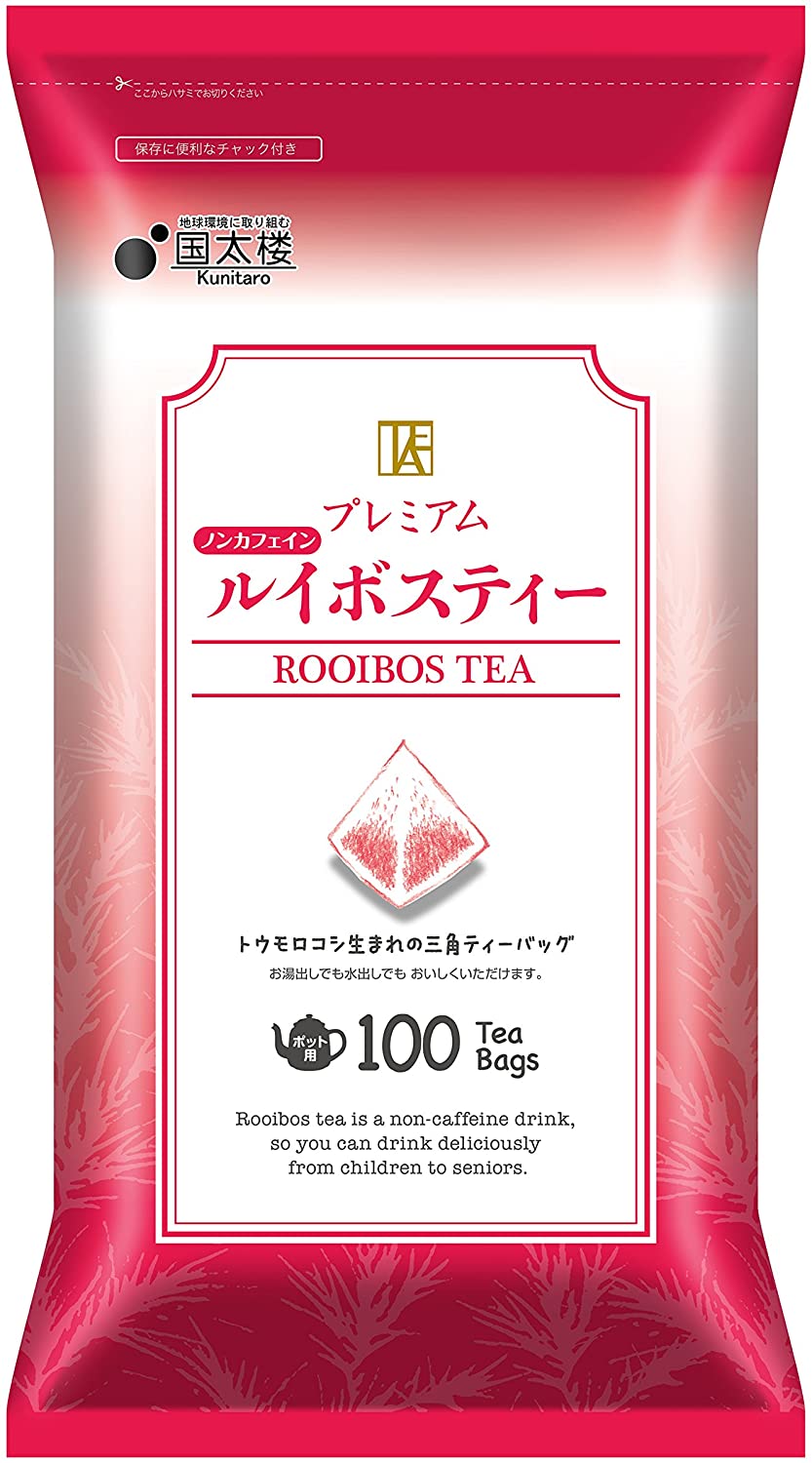 Чай ройбуш в пирамидках Premium Rooibosti Tea Bag Kunitaro, 100 шт