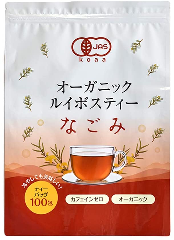 Чай ройбуш Organic Rooibos Tea Jas koaa, 100 шт