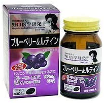 Комплекс для укрепления зрения Blueberry & Lutein Meiji Noguchi, 60 шт