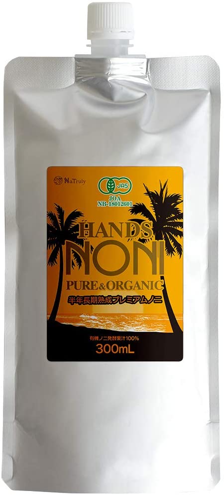 Концентрированный сок нони Noni Pure & Organic Juice Hands, 300 мл
