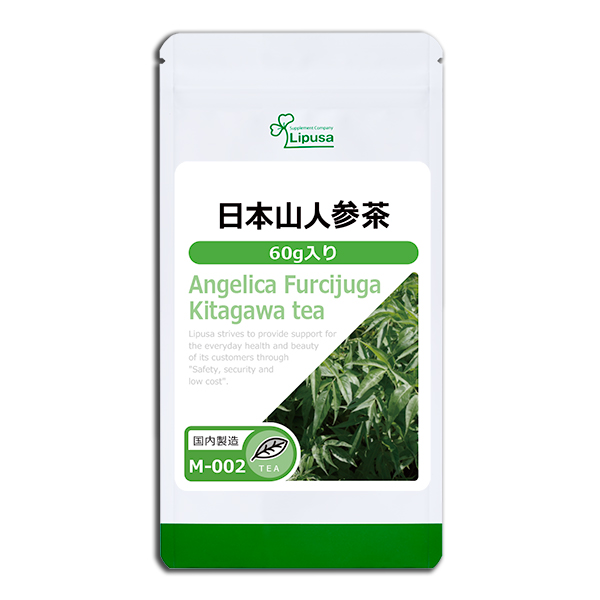 Тонизирующий чай с японским женьшенем Angelica Furcijuga Kitagawa Tea М-002 Lipusa, 60 гр