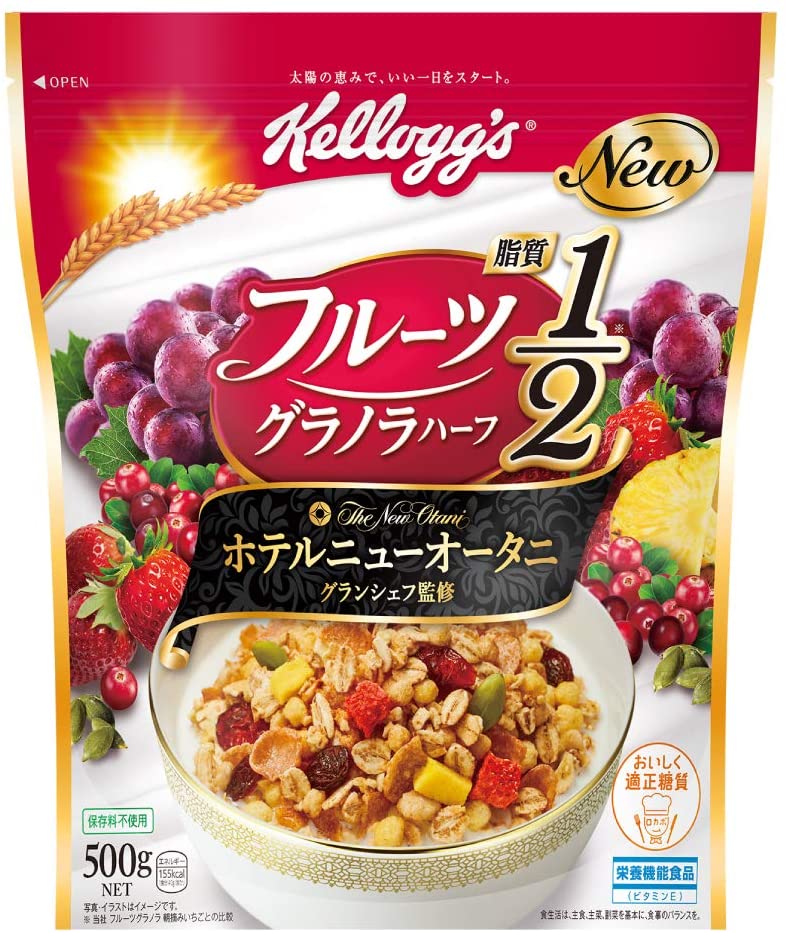 Гранола с ягодами и манго Kellogg's Fruit Granola Half Kellogg's, 500 гр