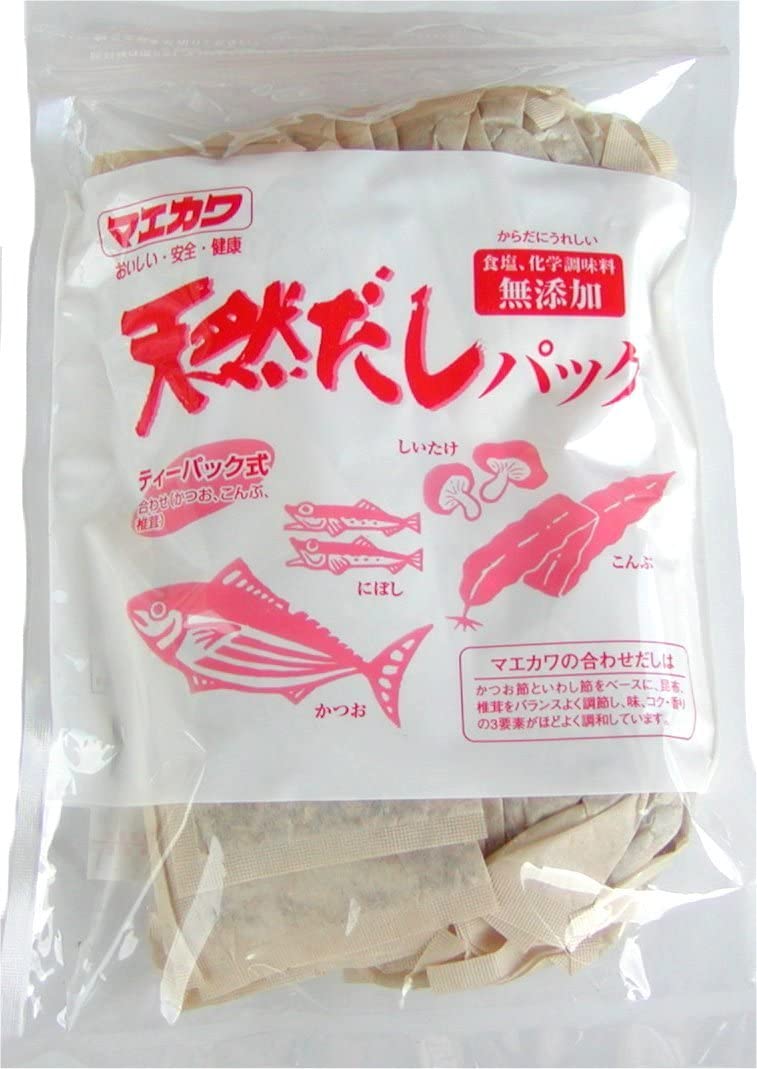 Основа для японского бульона Даси Maekawa Taste Natural Dashi Pack, 10 гр х 25 шт