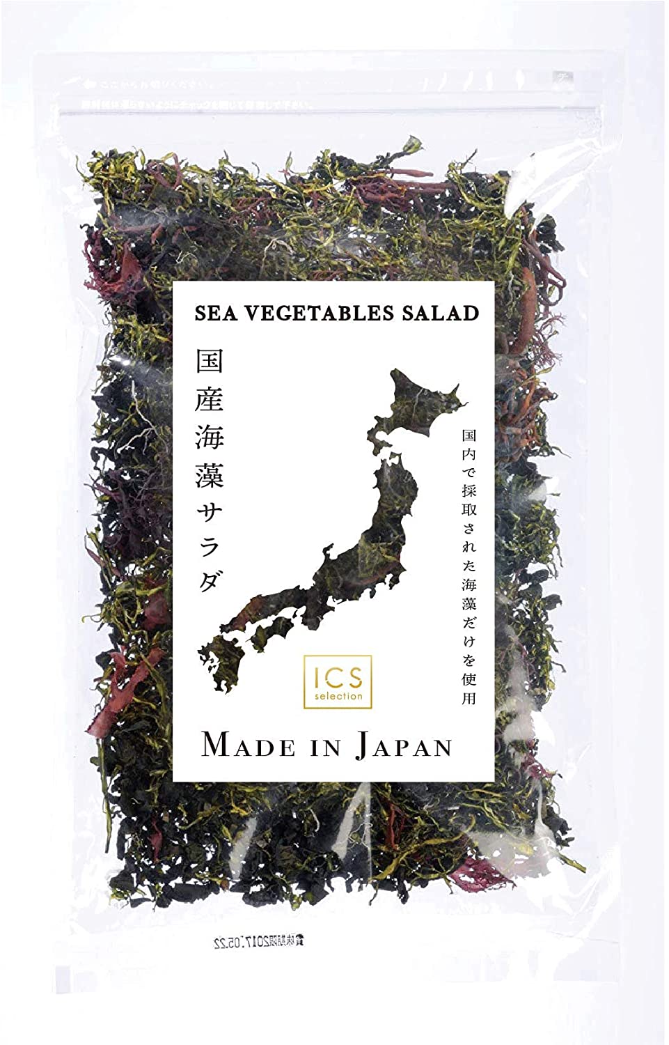 Салат из сушеных морских водорослей Sea Vegetables Salad ‎ICSselection, 100 гр