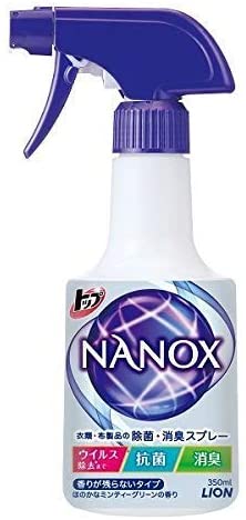 Антибактериальный и дезодорирующий спрей для текстильных изделий Nanox Antibacterial And Deodorizing Lion, 350 мл