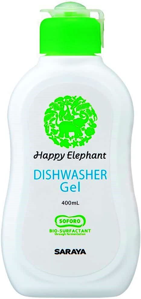 Органический гель для посудомоечных машин Happy Elephant Dishwasher Gel Saraya, 400 мл