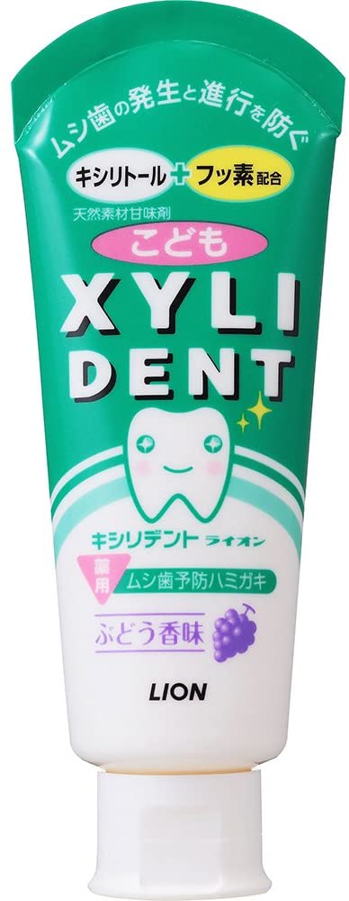 Детская зубная паста с антигрибковым эффектом Lion Xyli Dend, 60 гр