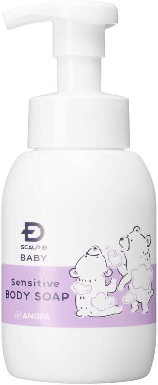 Детское мыло SCALP-D BABY BODY SOAP ANGFA, 350 мл