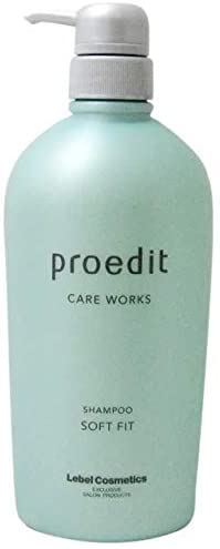 Увлажняющий шампунь Proedit Care Works Soft Fit для для ухода за сухими и жесткими волосами Lebel, 700 мл