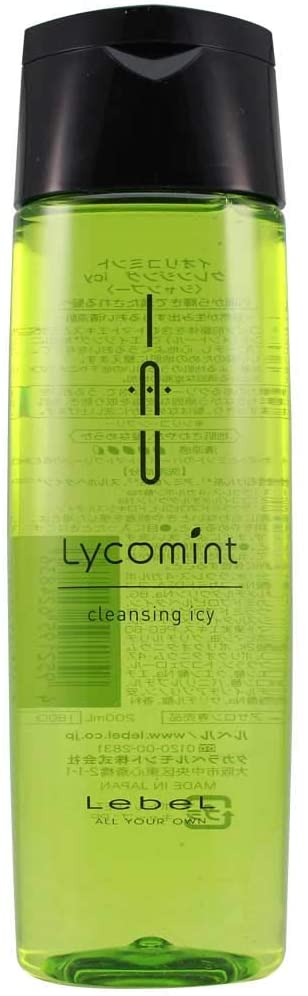 Охлаждающий арома-шампунь с антиоксидантами Lykomint Icy IAU Shampoo Lebel, 200 мл