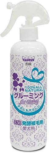 Натуральный спрей для ухода за кожей и шерстью собак 100% All Natural Grooming Spray For Dog Taurus, 300 мл