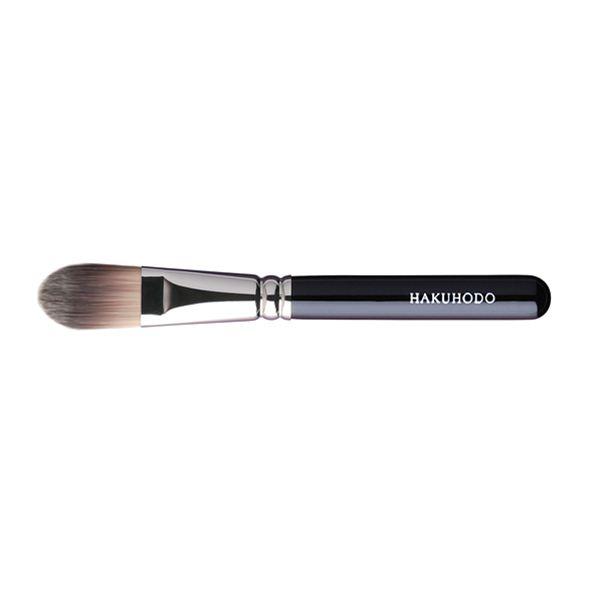 Кисть для основы Foundation MARUHIRA Brush Round & Flat G517 HAKUHODO