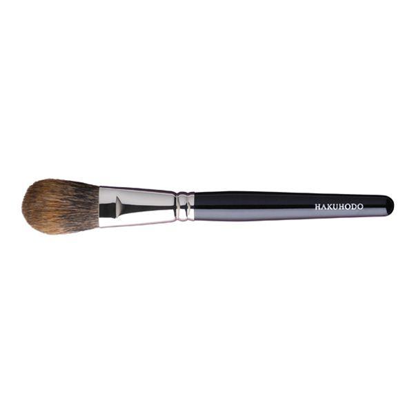 Кисть для румян Blush Brush Round & Flat MARUDAIRA K008 HAKUHODO