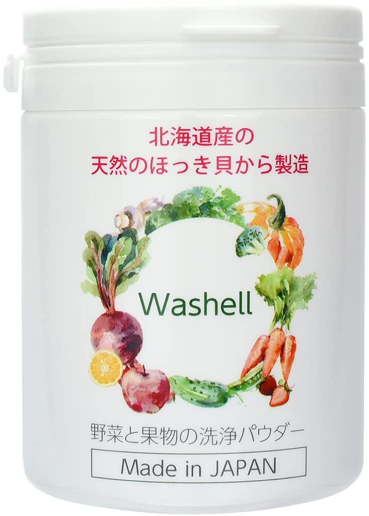 Органическое средство для мытья овощей и фруктов Washell Vegetable & Fruits Wash Powder, 100 нр