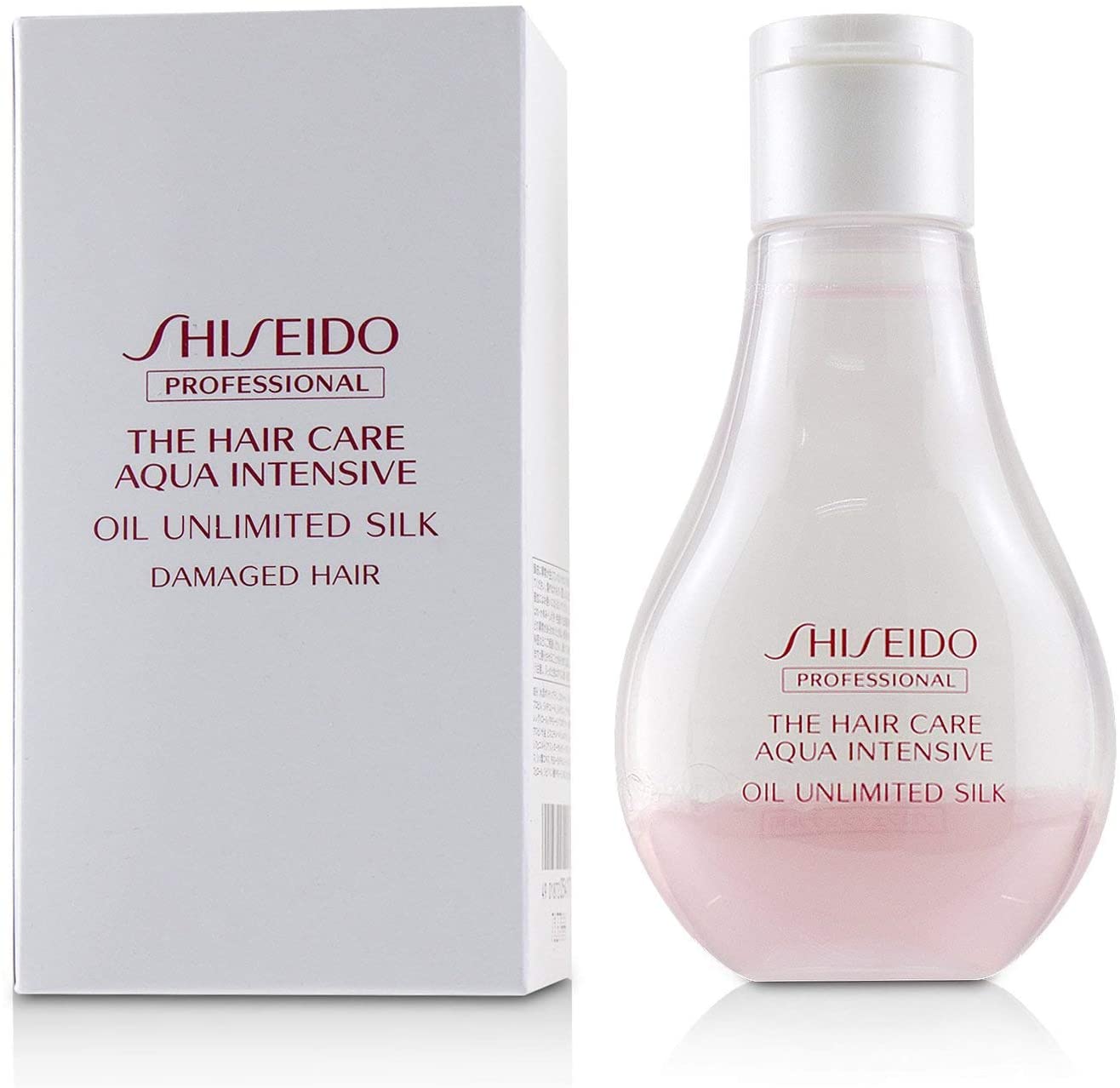 Масло для разглаживания волос The Hair Care Aqua Intensive Oil Unlimited Silk Shiseido, 100 мл