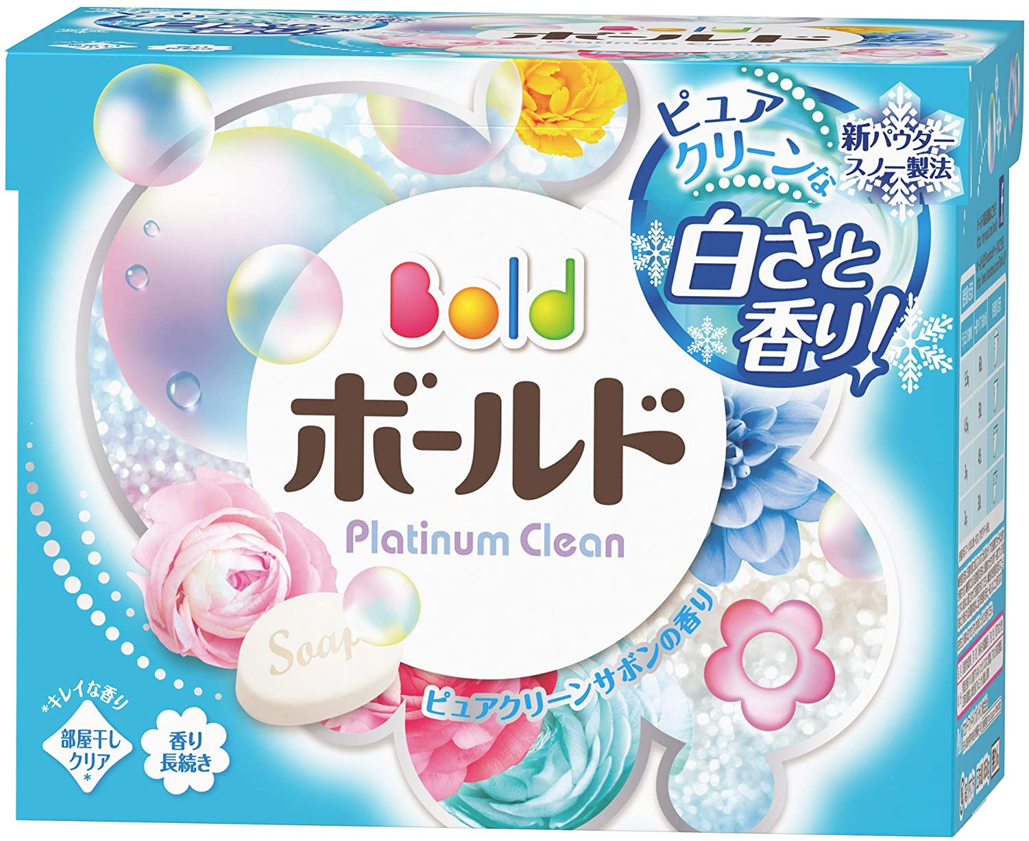 Стиральный порошок с цветочным ароматом Bold Platinum Clean Aroma Detergent Powder, 850 гр