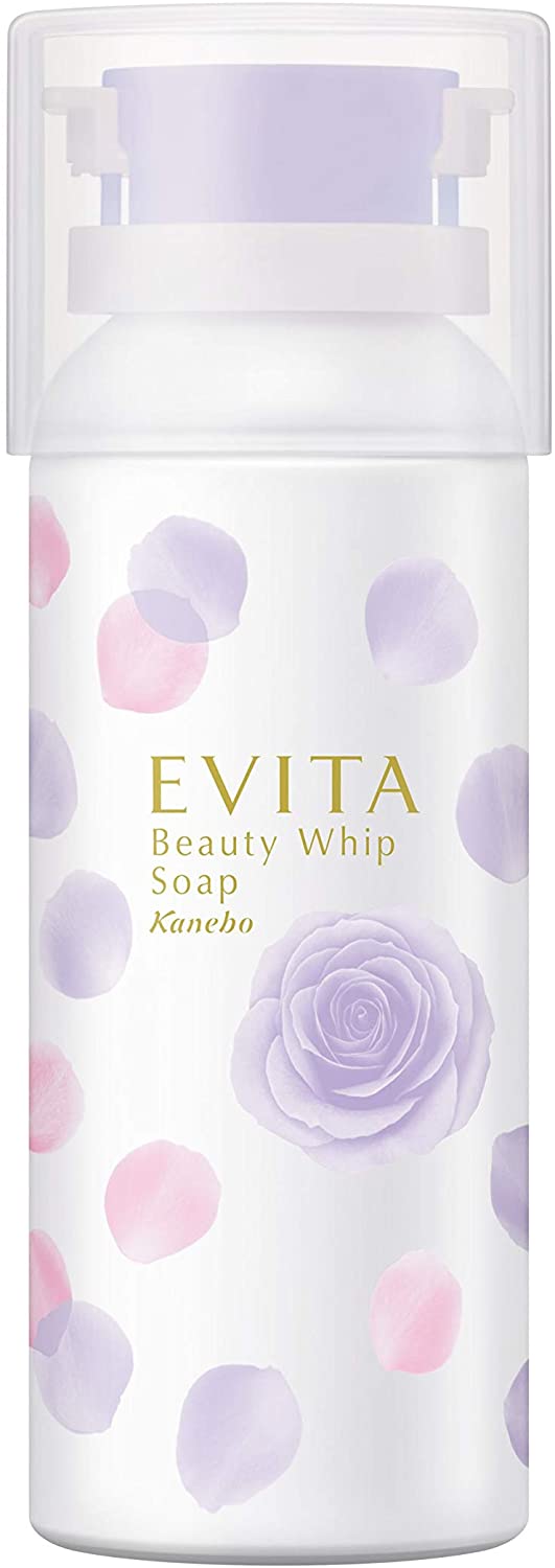 Пенка для умывания Beauty Whip Soap аромат розы и винограда Evita Kanebo, 150 гр