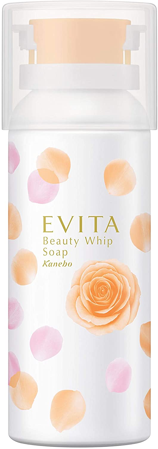 Пенка для умывания Beauty Whip Soap аромат розового и апельсинового чая Evita Kanebo, 150 гр