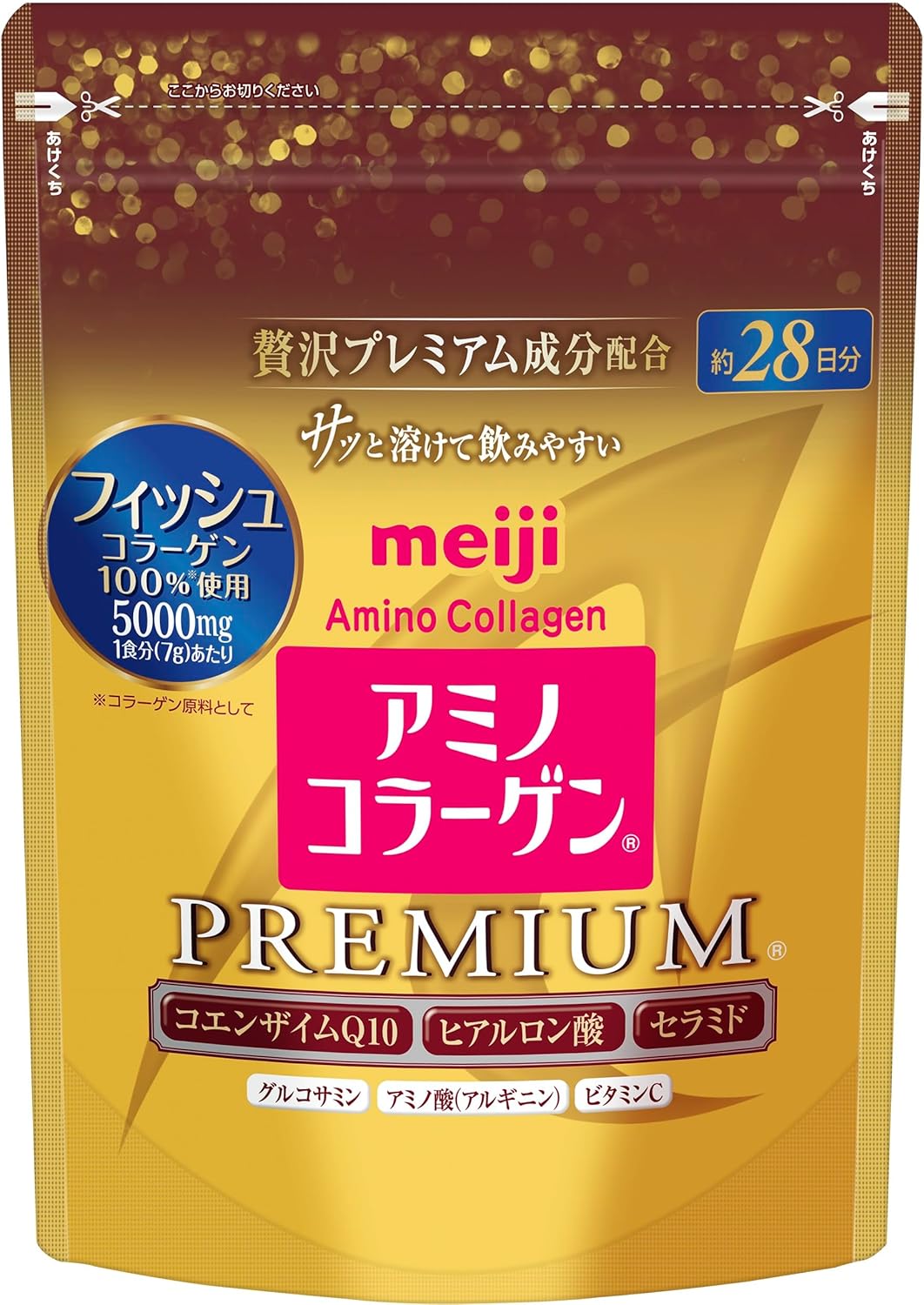 Амино-коллаген Meiji Amino Collagen Premium, 196 гр