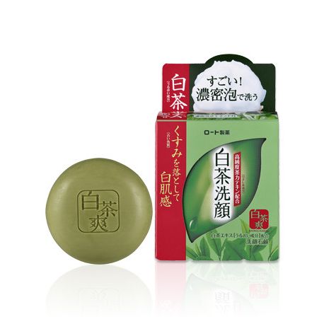 Успокаивающее мыло с белым чаем Shirocha Soap Rohto, 85 гр