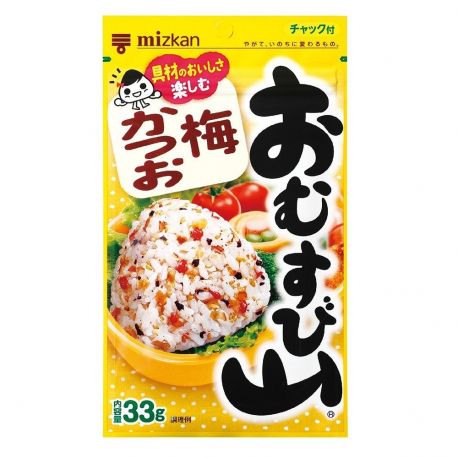 Натуральная приправа к рису Mizkan Omusubiyama с японской сливой, 33 гр